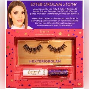 ♥️Host Pick♥️Tarte Exteriorglam x Tarte Kosova Lash Set - Black